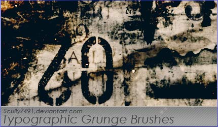 Typographic-Grunge-Brushes
