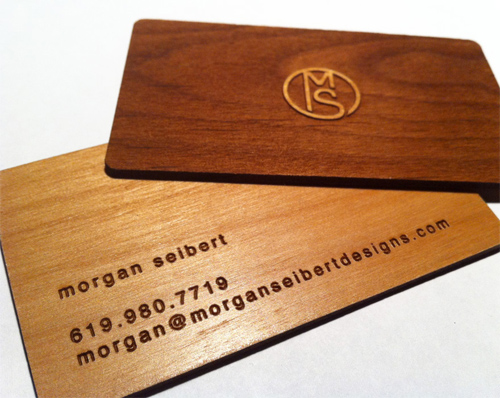 Wooden Business Card Wooden Business Card for your Business