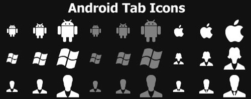Android Tab Icons