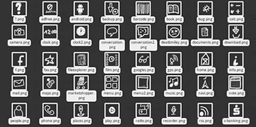 Black and White Android