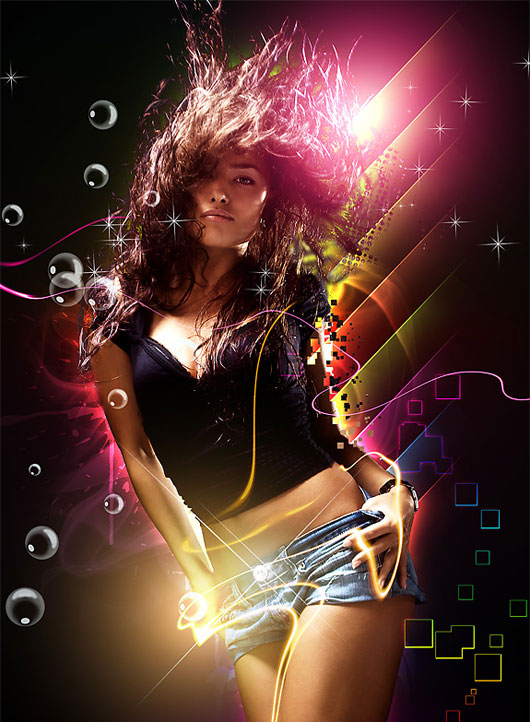 Dance – Photoshop digital art tutorial Awesome Photoshop CS5 Tutorials and New Tips