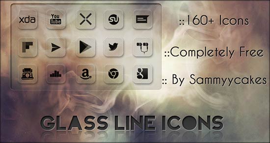 Glass-Line-Icons