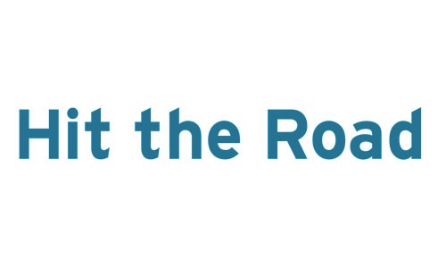 Hit The Road Free True Type heading font hit-the-road download