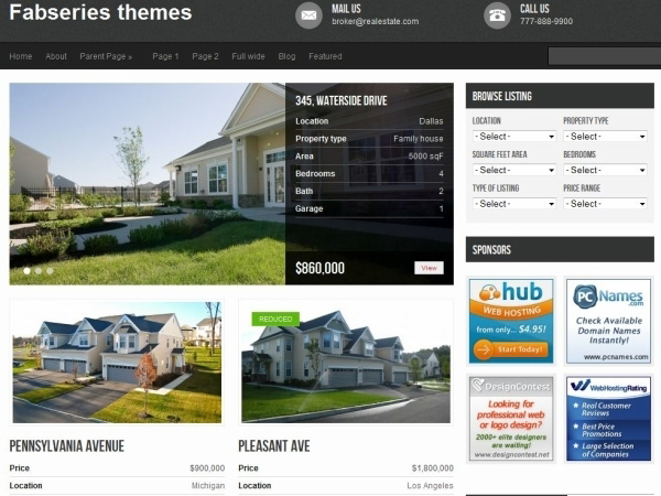 Avenue Awesome Free WordPress Themes for Business Websites