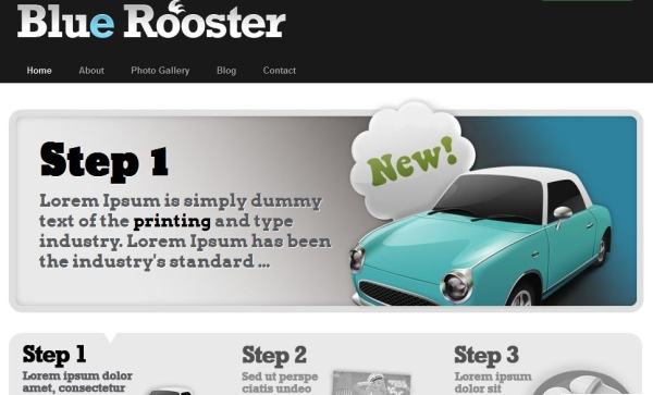 Blue Rooster Awesome Free WordPress Themes for Business Websites
