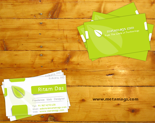 Business Card PSD Template