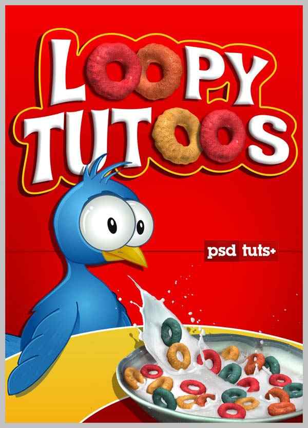 Cereal Box Cover from Scratch Using Photoshop’s 3D Tools 50+ Awesome and Inspiring Photoshop Tutorials for 2012