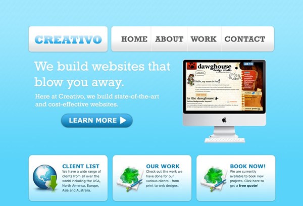 Coding A Clean Web 2.0 Style Web Design From Photoshop PSD to HTML and CSS Conversion Tutorials
