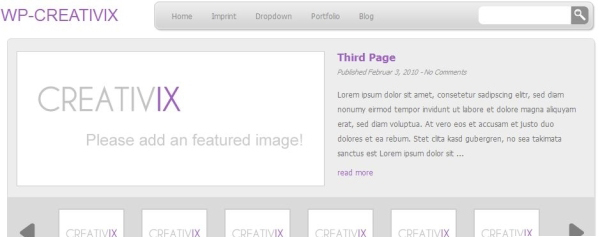 Creativix Awesome Free WordPress Themes for Business Websites