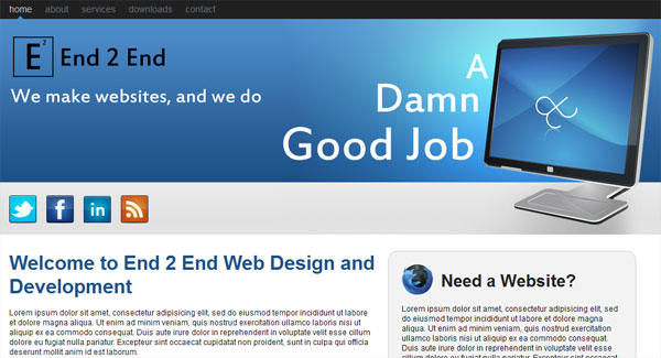 Design a Web 2.0 Layout Pt Design a Web 2.0 Layout Pt PSD to HTML/CSS Conversion Tutorials