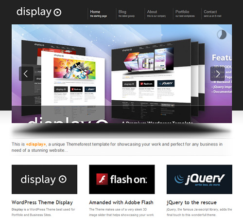 Display Awesome Free WordPress Themes for Business Websites