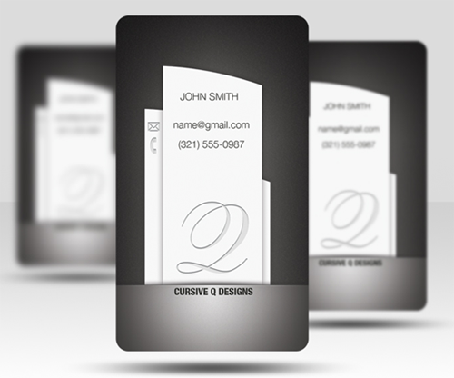 Free Business Card PSD v5