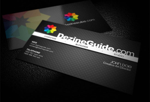 Free Modern Business Card – II