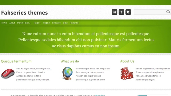 Olympia Awesome Free WordPress Themes for Business Websites