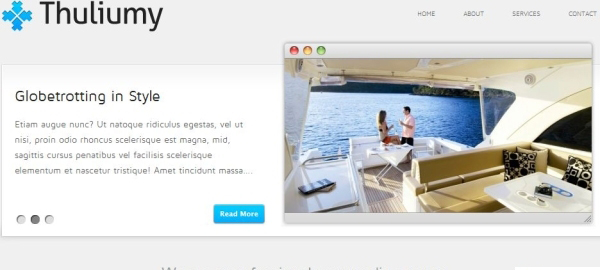 Thuliumy Awesome Free WordPress Themes for Business Websites