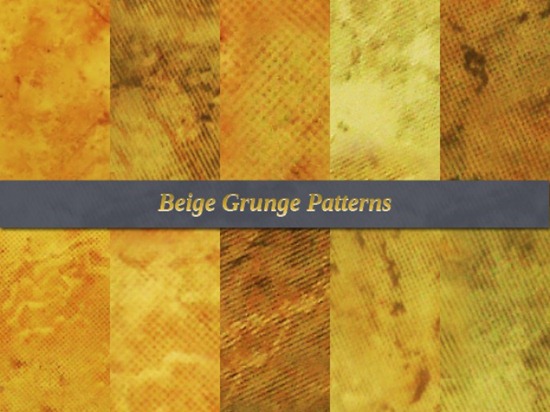 Beige Grunge Free Patterns