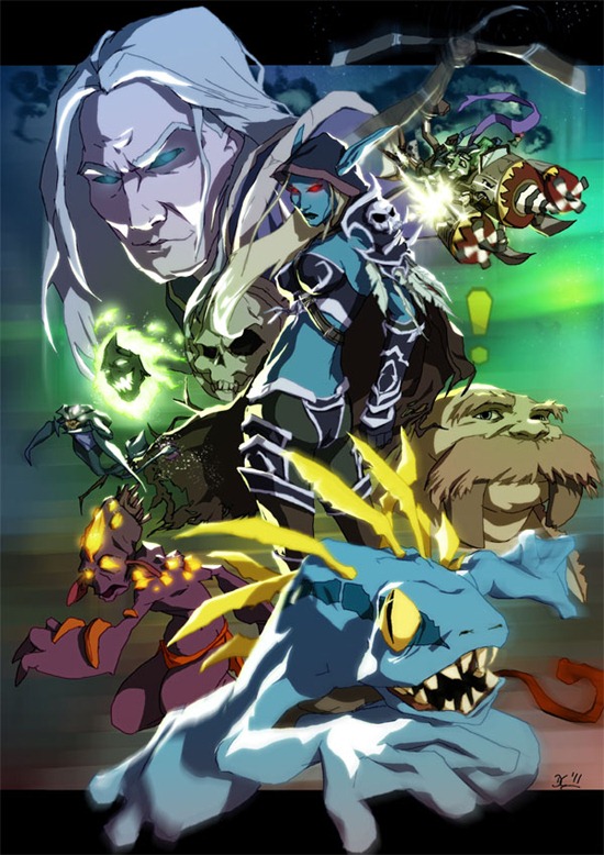 Create World of Warcraft Inspired Fan Art