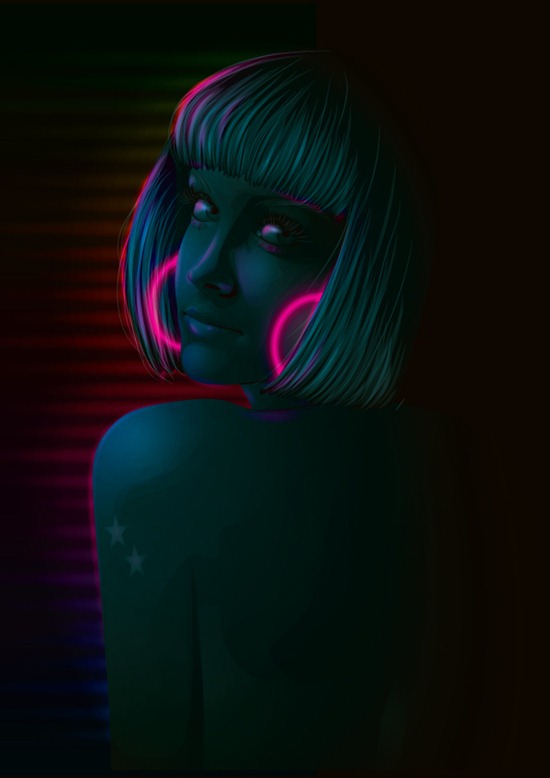 Create a Beautiful Retro Futurism Portrait