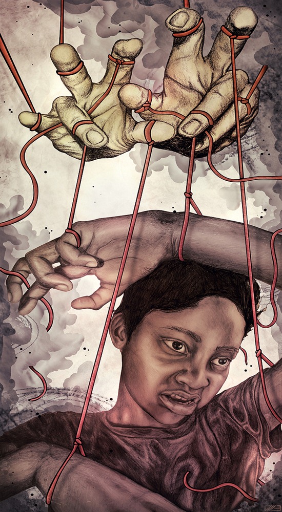 Create a Conceptual Mixed Media Illustration