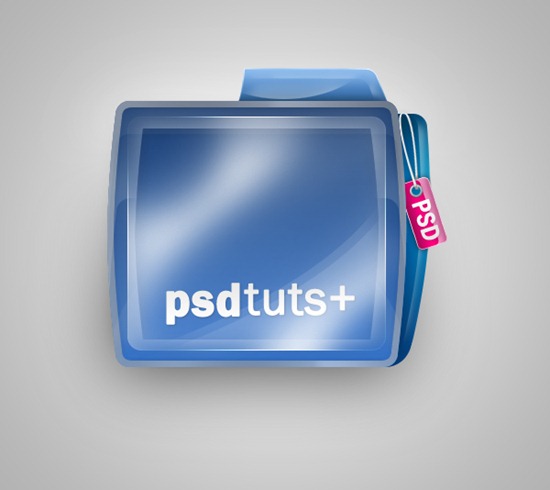 Create a Shiny Psdtuts  Folder Icon in Photoshop
