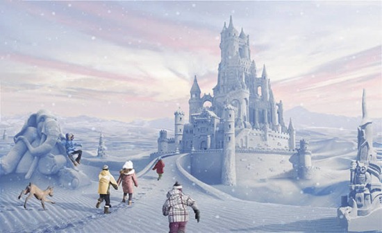 Create a Snowy Landscape From Desert Photography in Photoshop Create a Snowy Landscape From Desert Photography in Photoshop