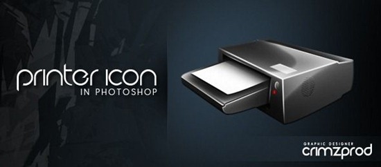 How to Create a Beautiful Printer Icon in Photoshop