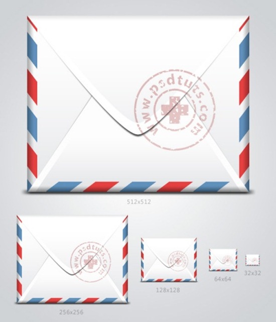 How to Create an Envelope Icon in Photoshop