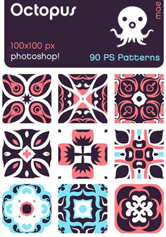 octopus photoshop patterns