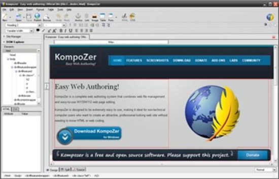 KompoZer KompoZer