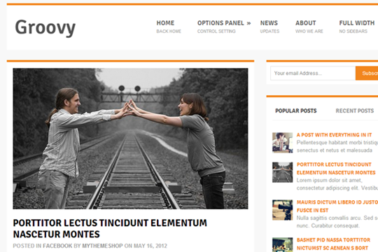 Groovy-wordpress-theme