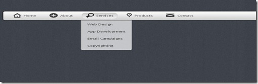 Create A Stunning Menu In CSS3