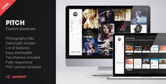 Pitch – Responsive creative showcase