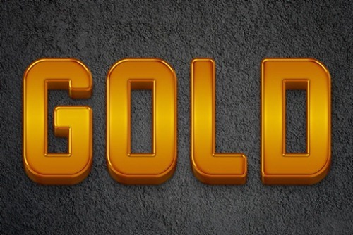 3D Gold Bars