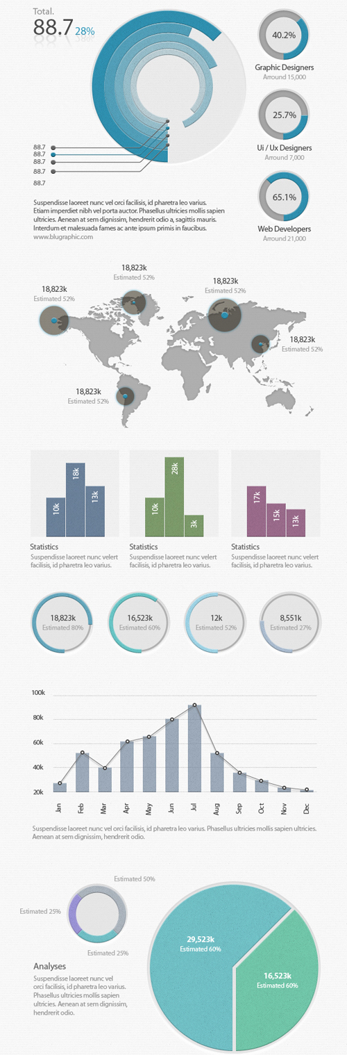 Free Infographic UI Elements