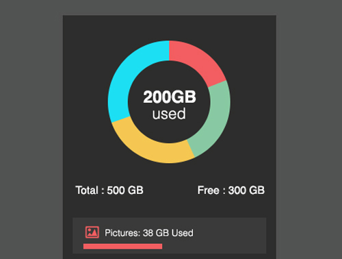 Free Disk Space Widget