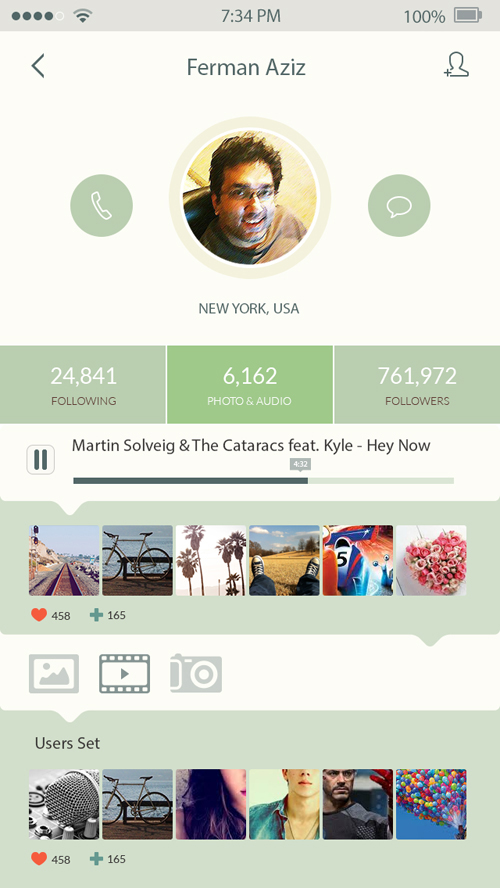 iOS7 App Design