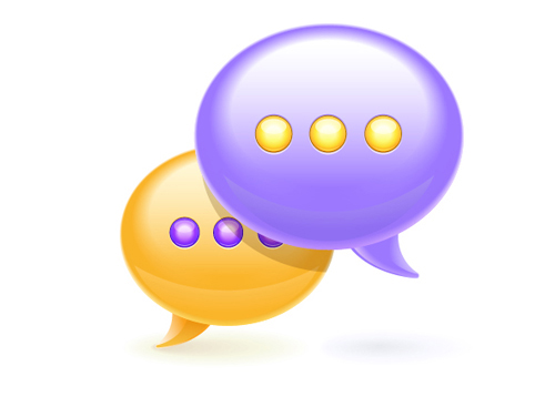Chat bubble icon