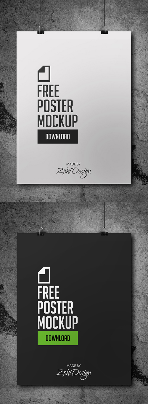 Free Poster Mockup