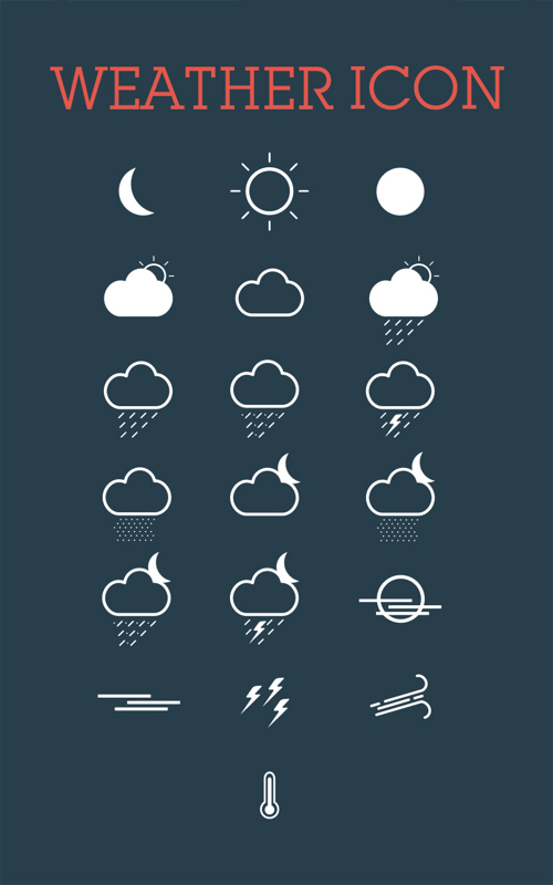 Weather Icon Set