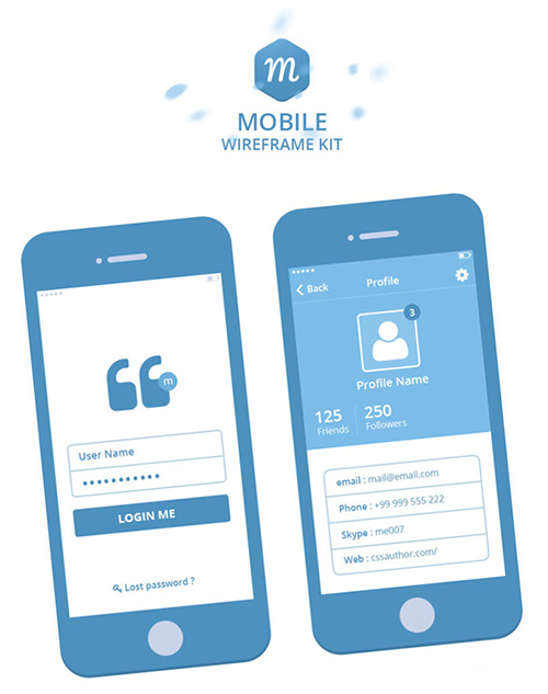 Free Wireframe Kit