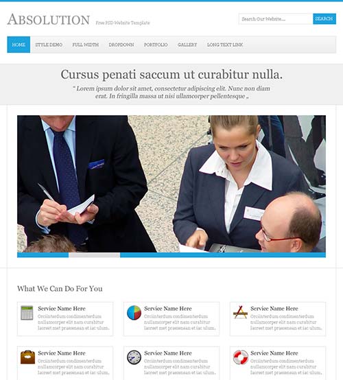 Absolution-Free-PSD-Website-Template