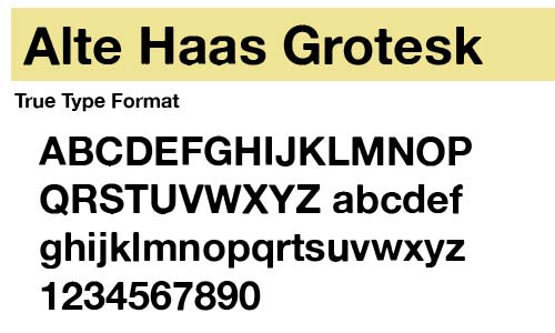 Alte-Haas-Grotesk