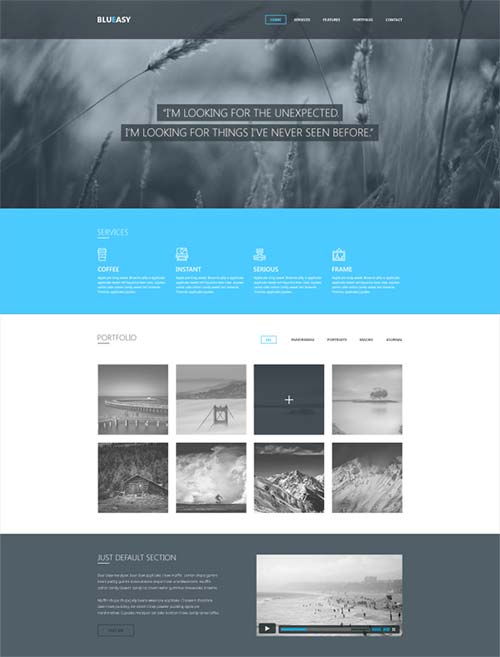 Blueasy-PSD-Portfolio-Template-by-Djordje-Vanjek