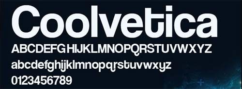 Coolvetica free hipster font