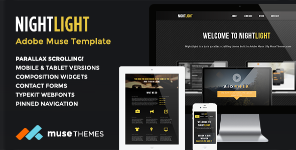 NightLight-Parallax-Muse-Template