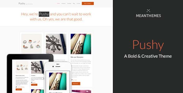 Pushy-A-Bold-&-Creative-Marketing-WP-theme