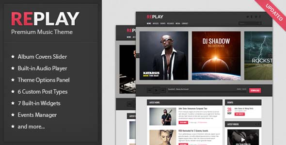 Replay-Responsive-Music-WordPress-Theme