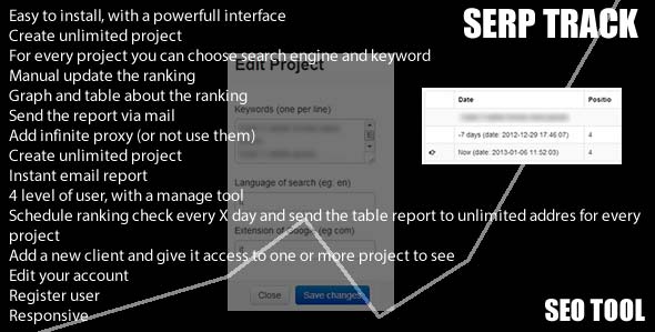 SEO-Google-SERP-Rank-Tracker