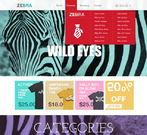 Zebra-Ecommerce-Website-Template-PSD-for-Free-by-CSS-Author