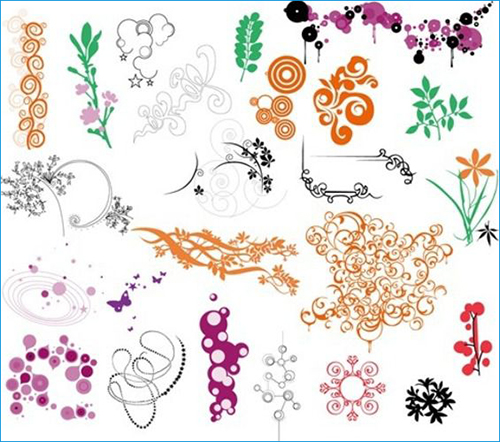 Ornaments Vector Collection